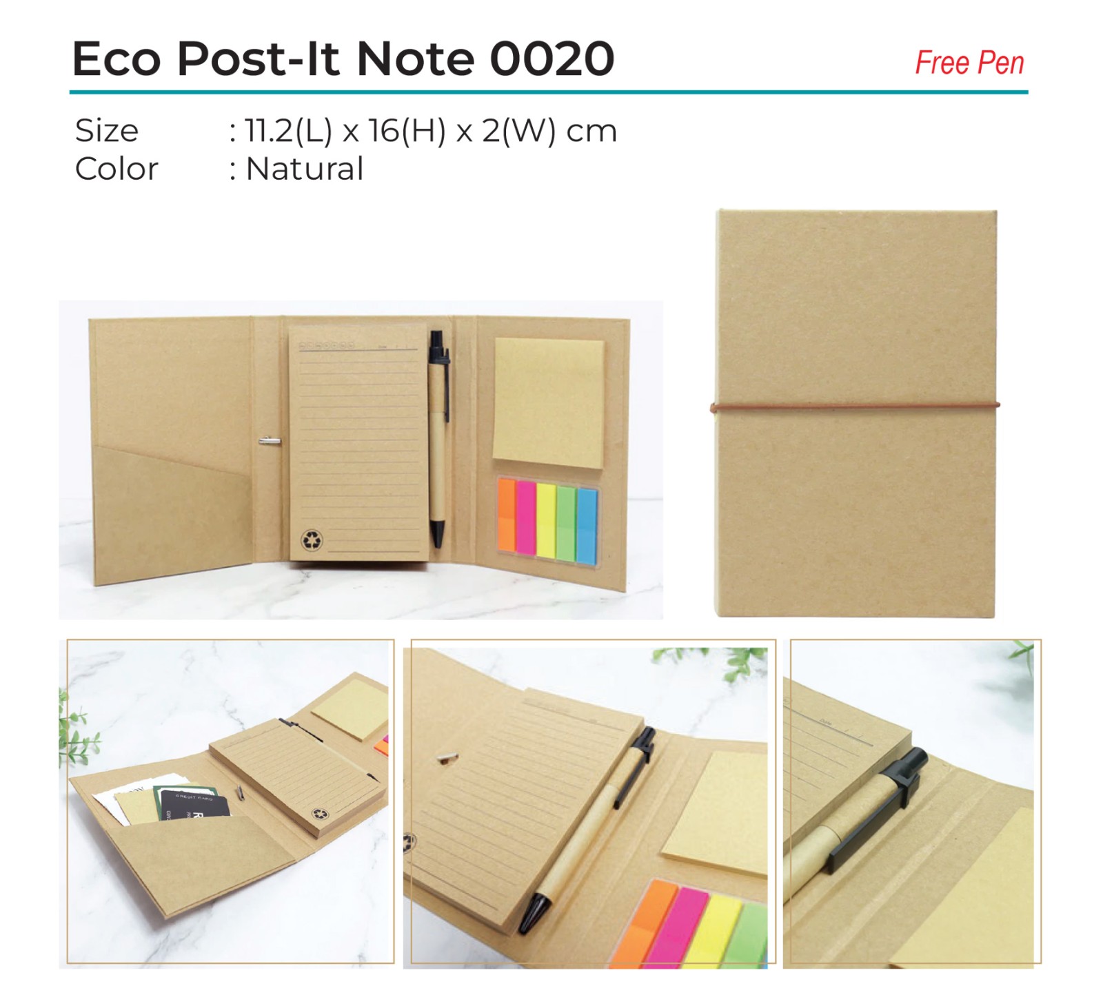 Eco Post-It Note 0020