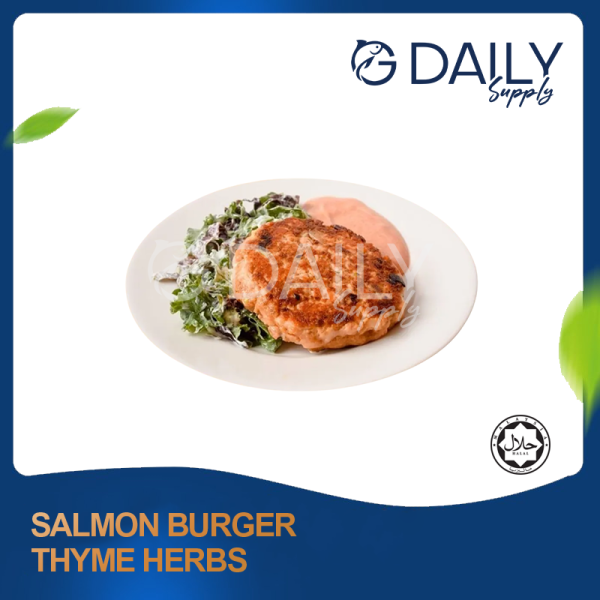 Salmon Burger Patty 每 Thyme Herbs Salmon Products Selangor, Malaysia, Kuala Lumpur (KL), Batu Caves Supplier, Suppliers, Supply, Supplies | G DAILY SUPPLY SDN BHD