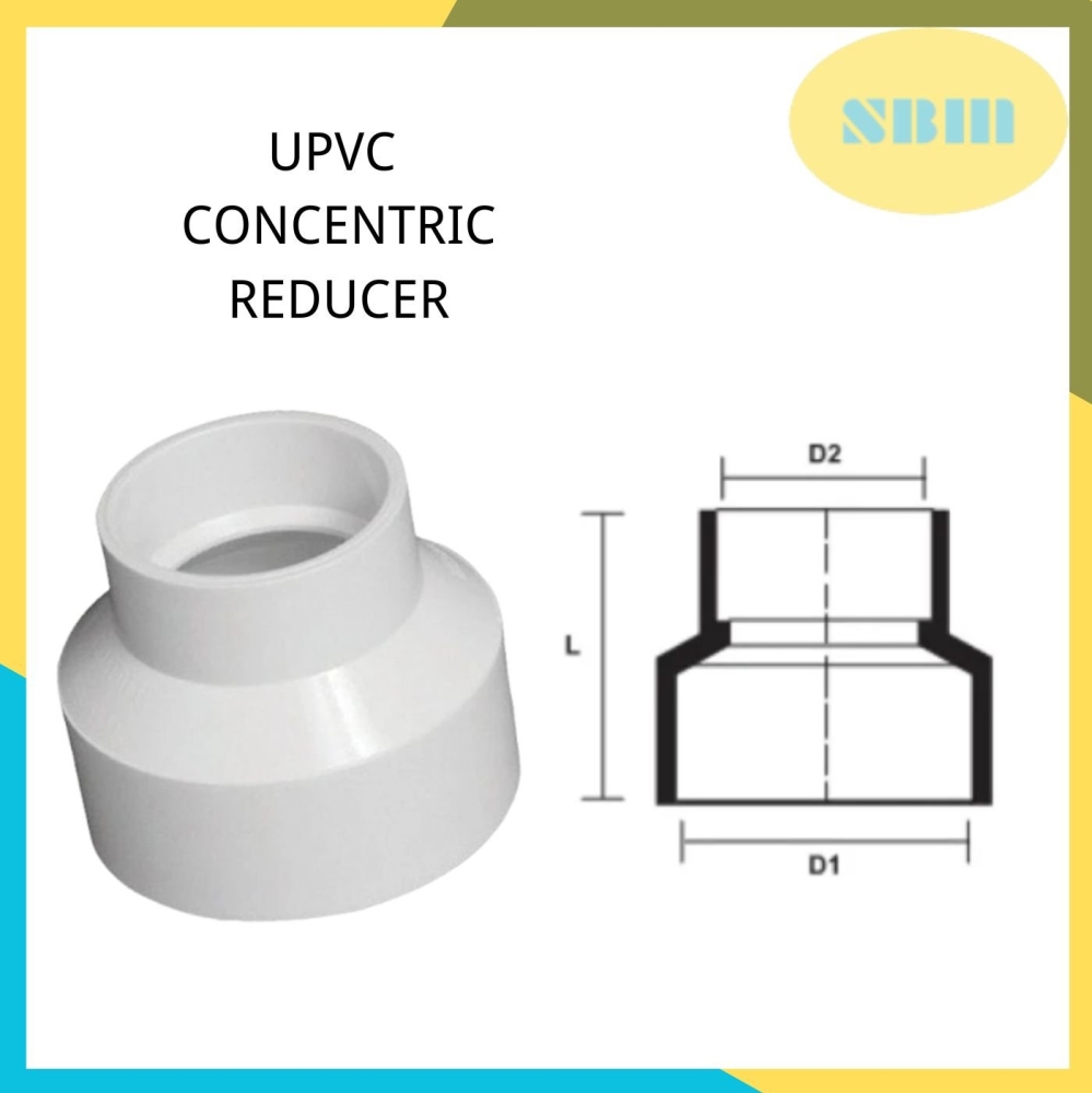 UPVC CONCENTRIC REDUCER UPVC PRODUCT PVC /UPVC / POLY / HANSEN ...