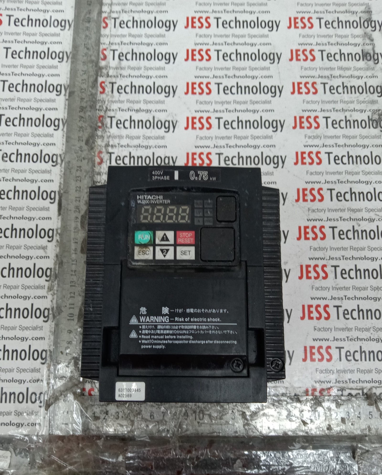 Repair HITACHI INVERTER WJ200-007HFC Malaysia, Singapore, Indonesia, Thailand, Vietnam