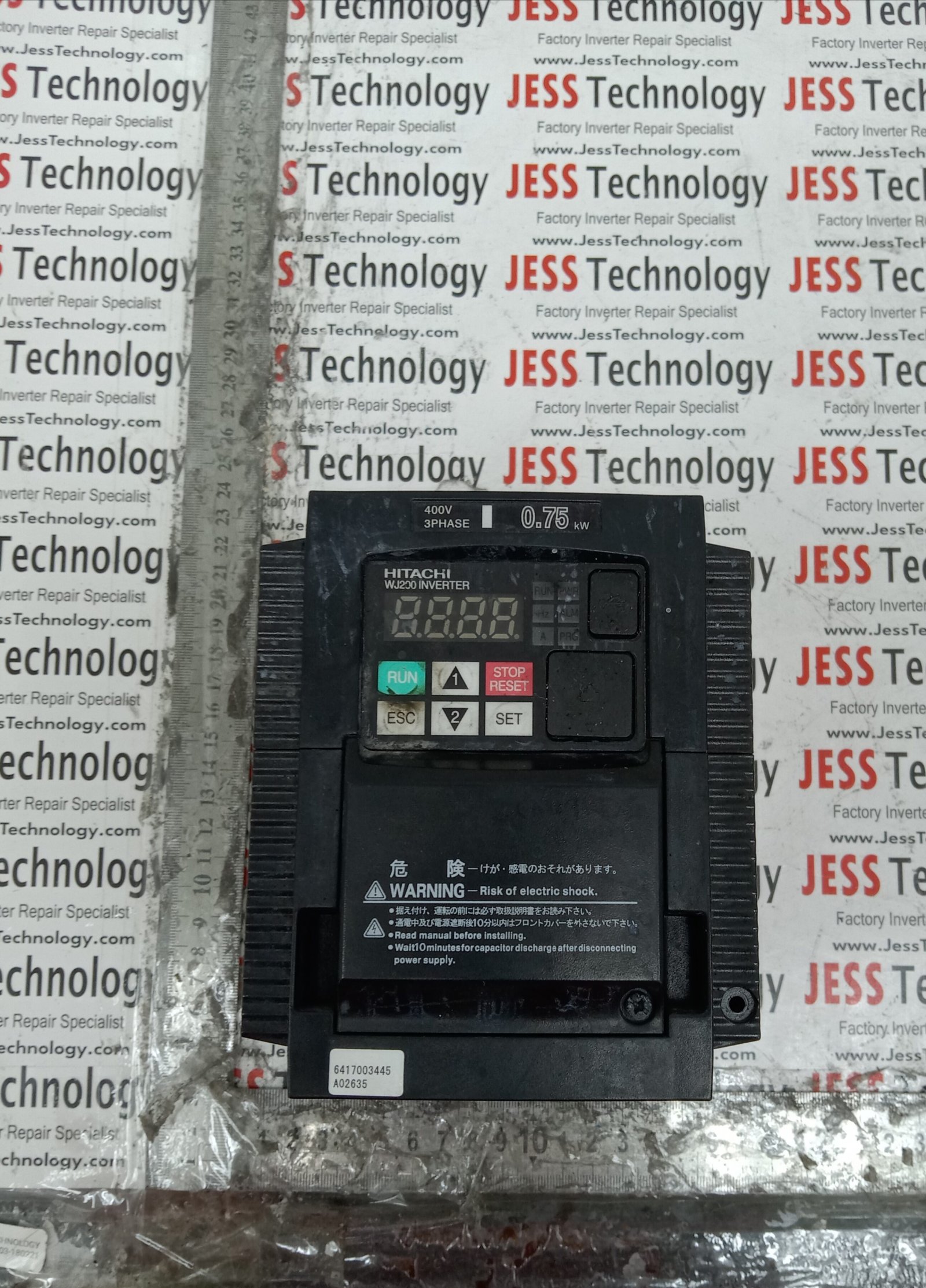 Repair HITACHI INVERTER WJ200-007HFC Malaysia, Singapore, Indonesia, Thailand, Vietnam
