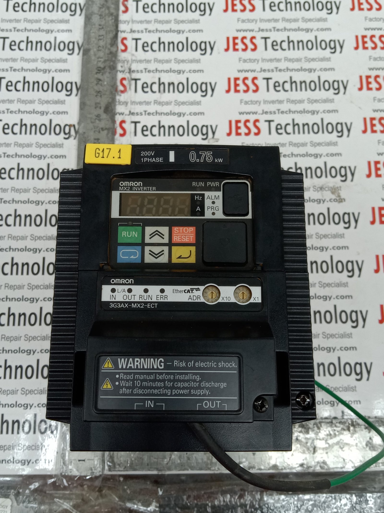 Repair OMRON INVERTER 3G3MX2-AB007-E Malaysia, Singapore, Indonesia, Thailand, Vietnam