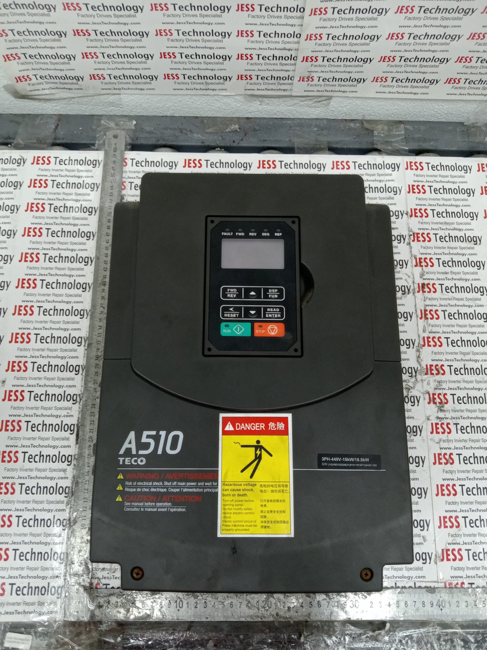 Repair TECO INVERTER A510-4020-C3-S Malaysia, Singapore, Indonesia, Thailand, Vietnam