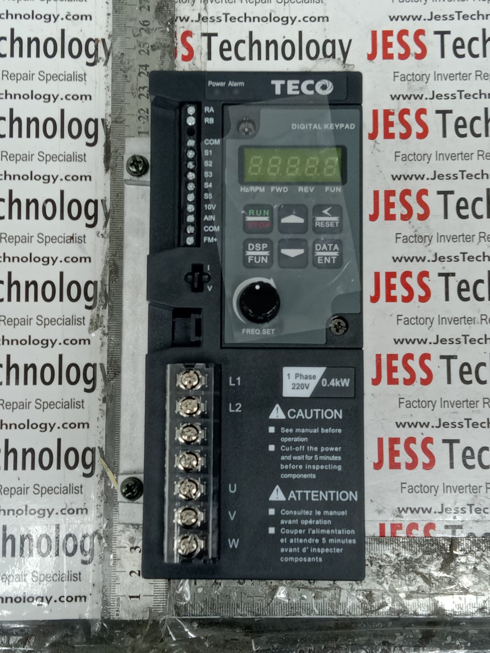 Repair TECO INVERTER S310-2P5-H1DC Malaysia, Singapore, Indonesia, Thailand, Vietnam