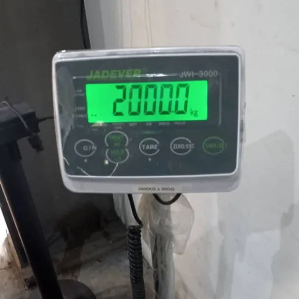 ON-SITE METROLOGY LICENSE & CALIBRATION 3TONS FLOOR SCALE