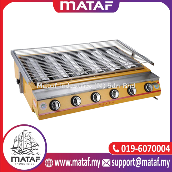 6-Burner Smokeless Infrared BBQ Grill Gas Stove (ET-K23) GRILL & KEBAB Seremban, Malaysia, Negeri Sembilan Supplier, Suppliers, Supply, Supplies | MATAF INDUSTRIES (M) SDN BHD