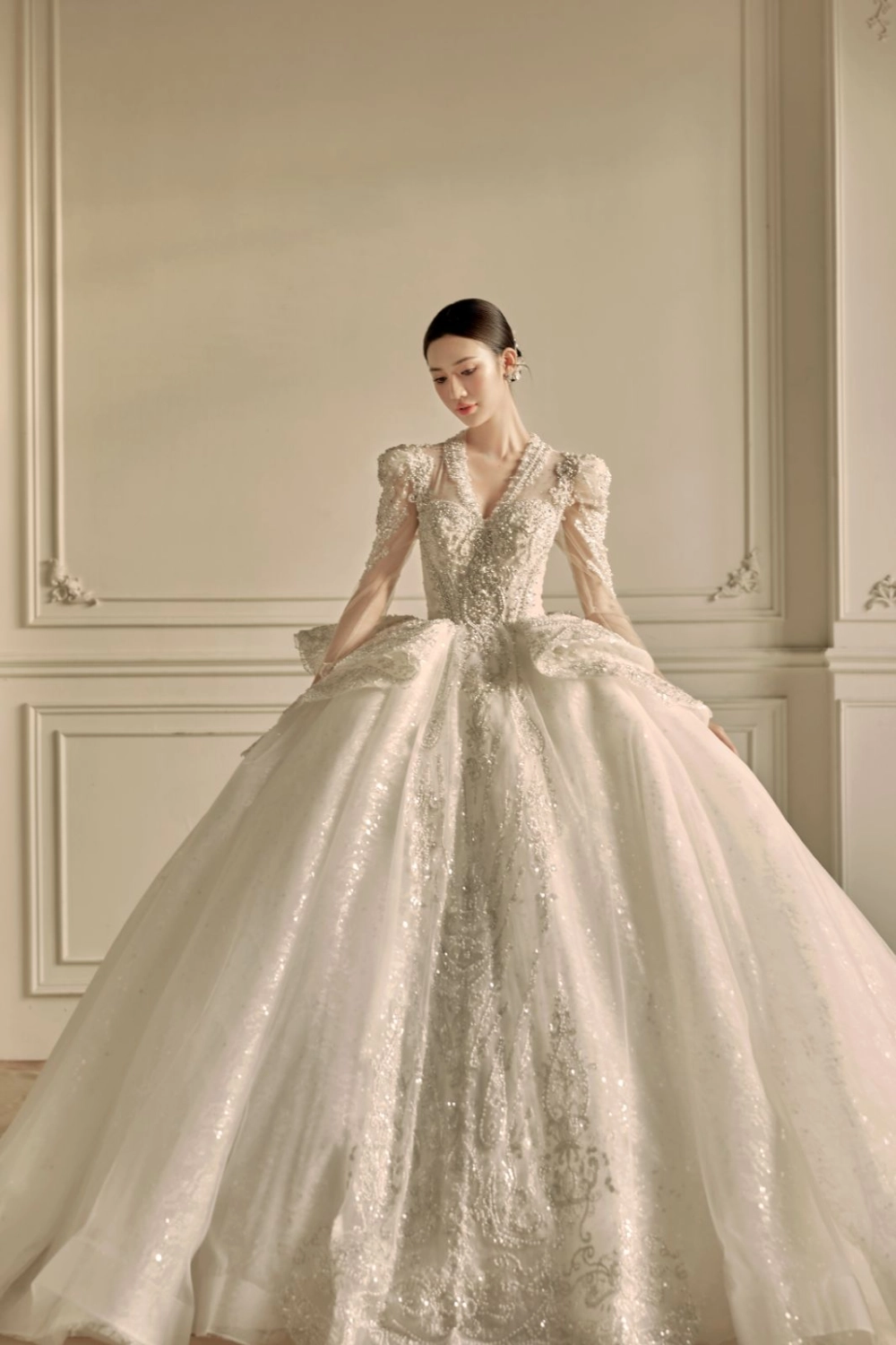 emerald green quinceanera dress New Emerald Green Quinceanera Dresses Sequined Off The Shoulder Sweet 16 Puffy Tulle Ball Gown vestidos de quinceaera