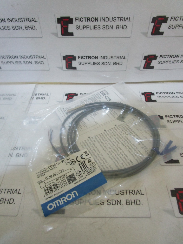 E2E-C04S12-WC-B1 E2EC04S12WCB1 OMRON Photoelectric Sensor Supply Malaysia Singapore Indonesia USA Thailand