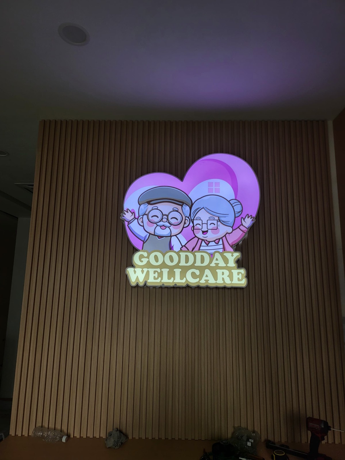3D BOX UP LED FRONTLIT