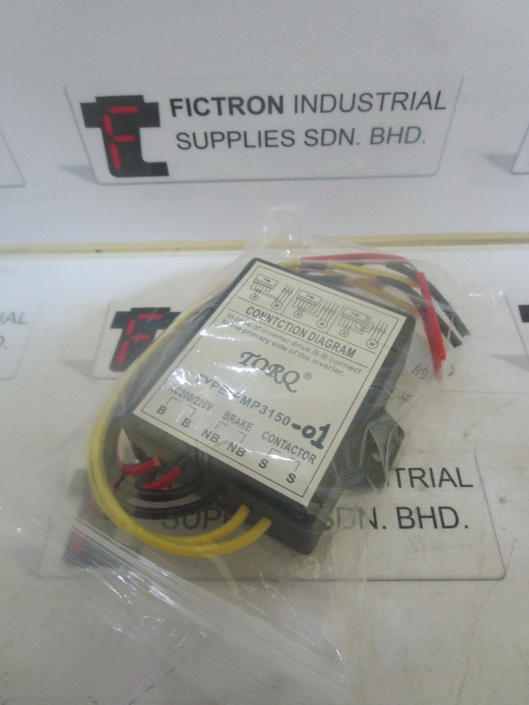 PMP3150-01 PMP315001 TORQ Brake Rectifier Supply Malaysia Singapore Indonesia USA Thailand
