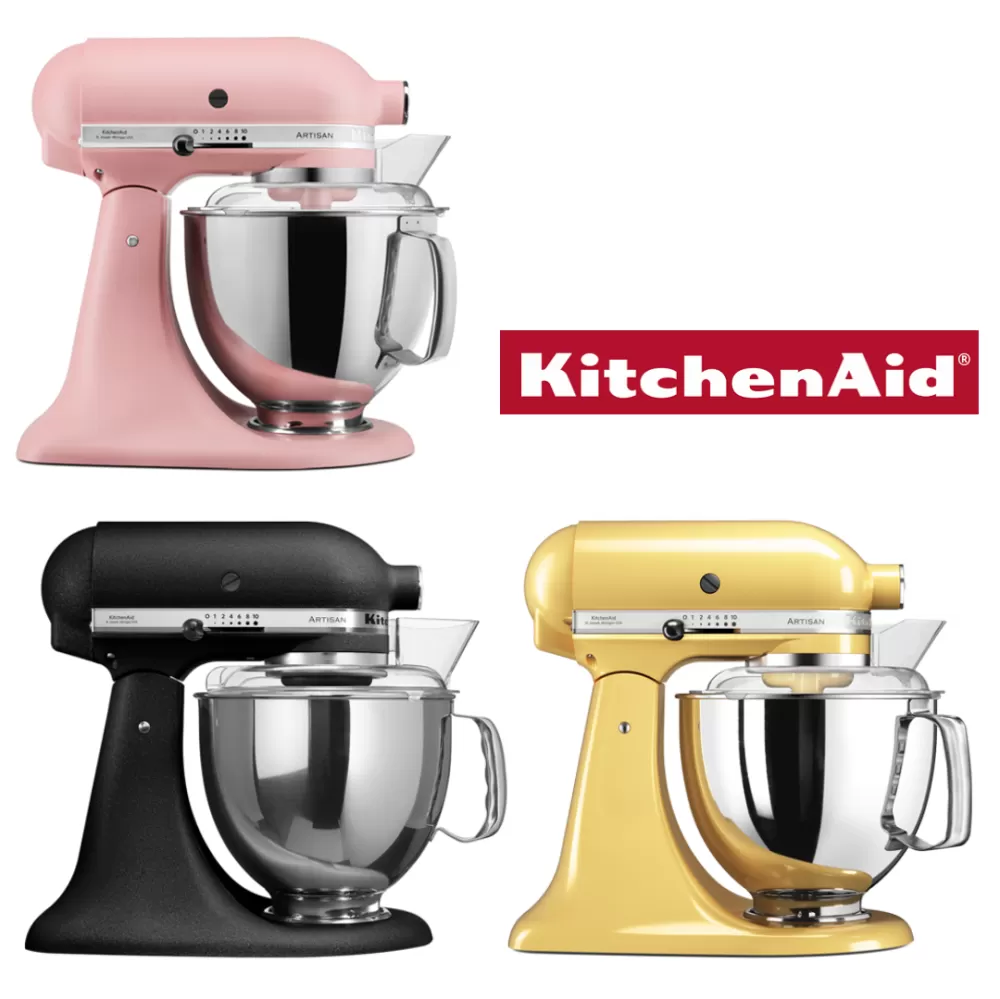 KITCHEN AIDS ARTISAN STAND MIXER with TWIN BOWLS