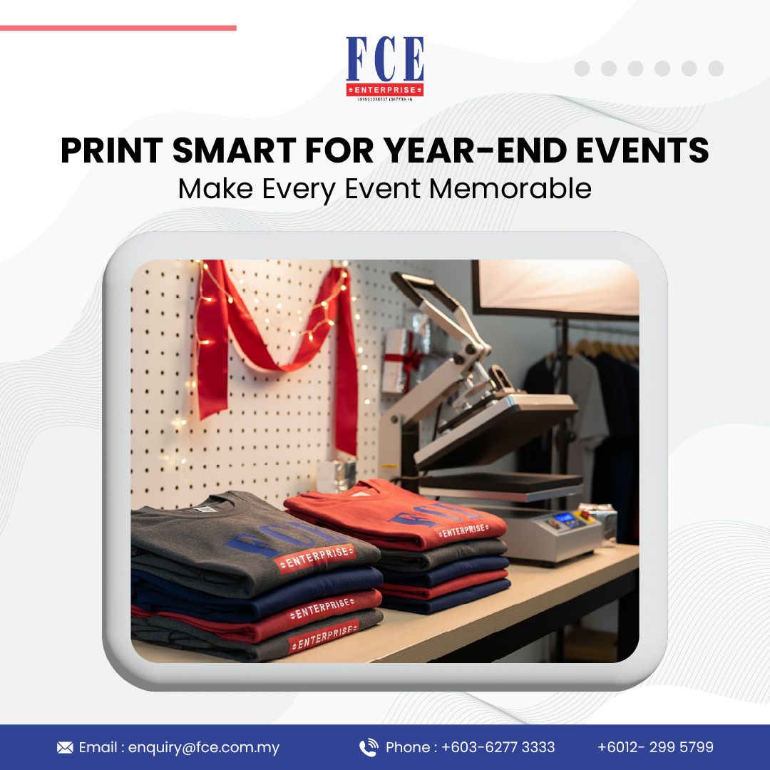 PRINT SMART FOR YEAR-END EVENTS