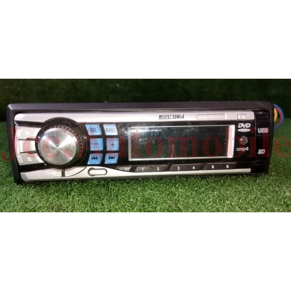 NO BRAND DVD/MP4 SINGLE DIN PLAYER [C-4-5]