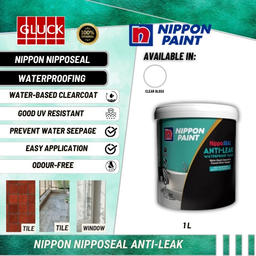 NIPPON NIPPOSEAL ANTI-LEAK WATERPROOF CLEAR 1L