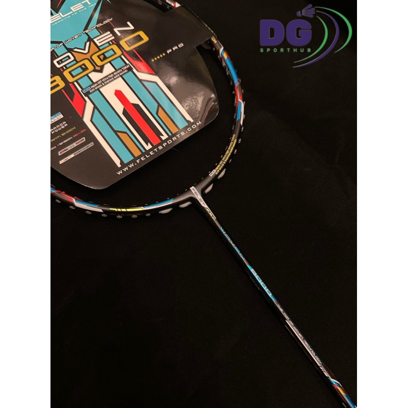 FELET WOVEN 8000 PRO SERIES BADMINTON RACQUET (100% AUTHENTIC)