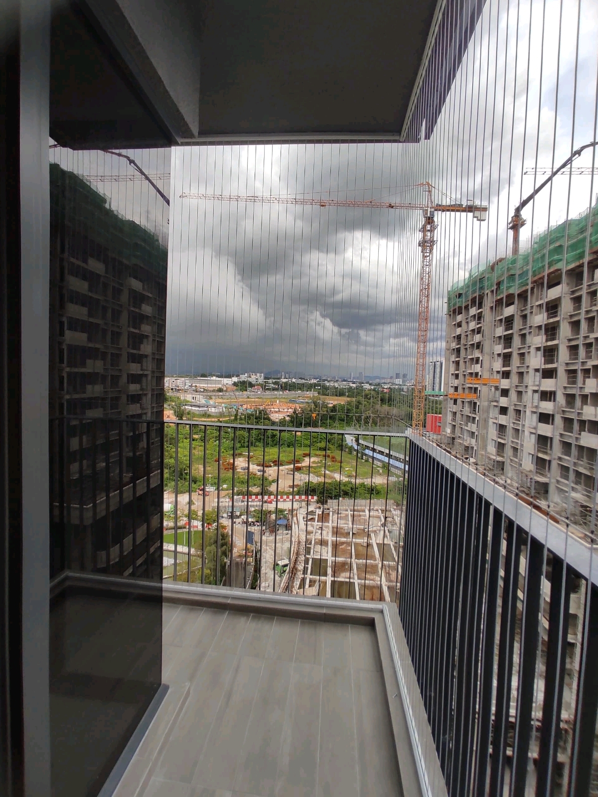 Invisible Grille done at Alira Residence