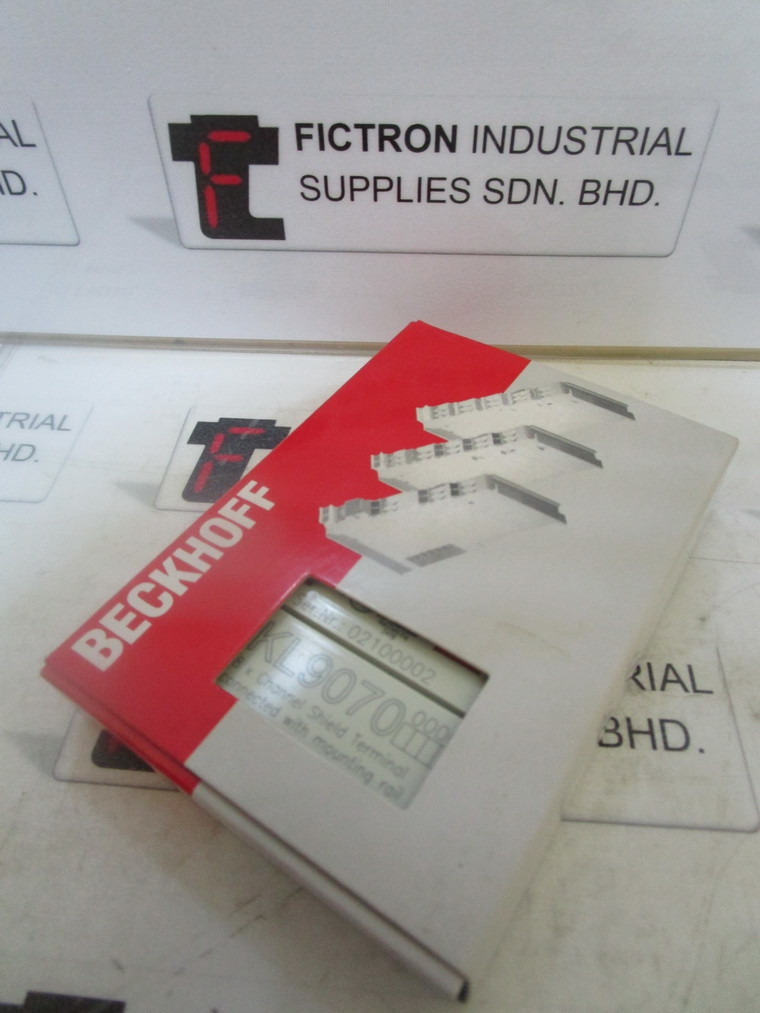 KL9070 BECKHOFF Shield Terminal Supply Malaysia Singapore Indonesia USA Thailand