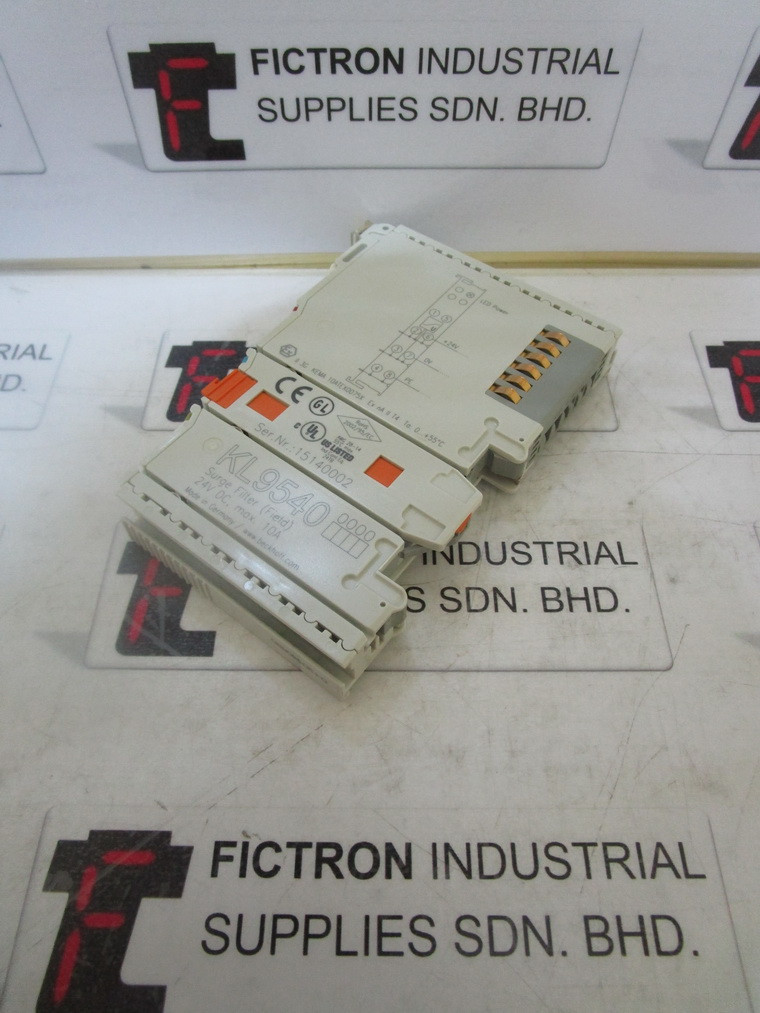 KL9540 BECKHOFF System Terminal Surge Filter System Supply Malaysia Singapore Indonesia USA Thailand