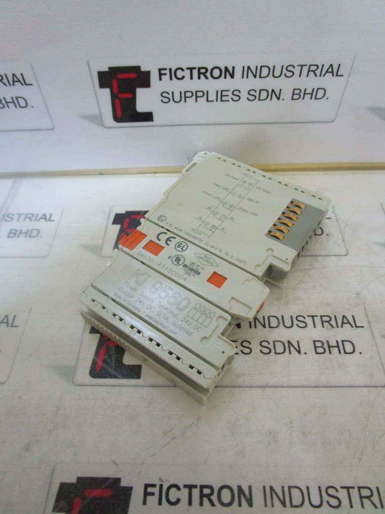 KL9560 BECKHOFF Power Supply Terminal Supply Malaysia Singapore Indonesia USA Thailand