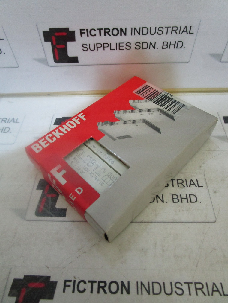KL2612 BECKHOFF 2-Channel Relay Output Bus Terminal Supply Malaysia Singapore Indonesia USA Thailand