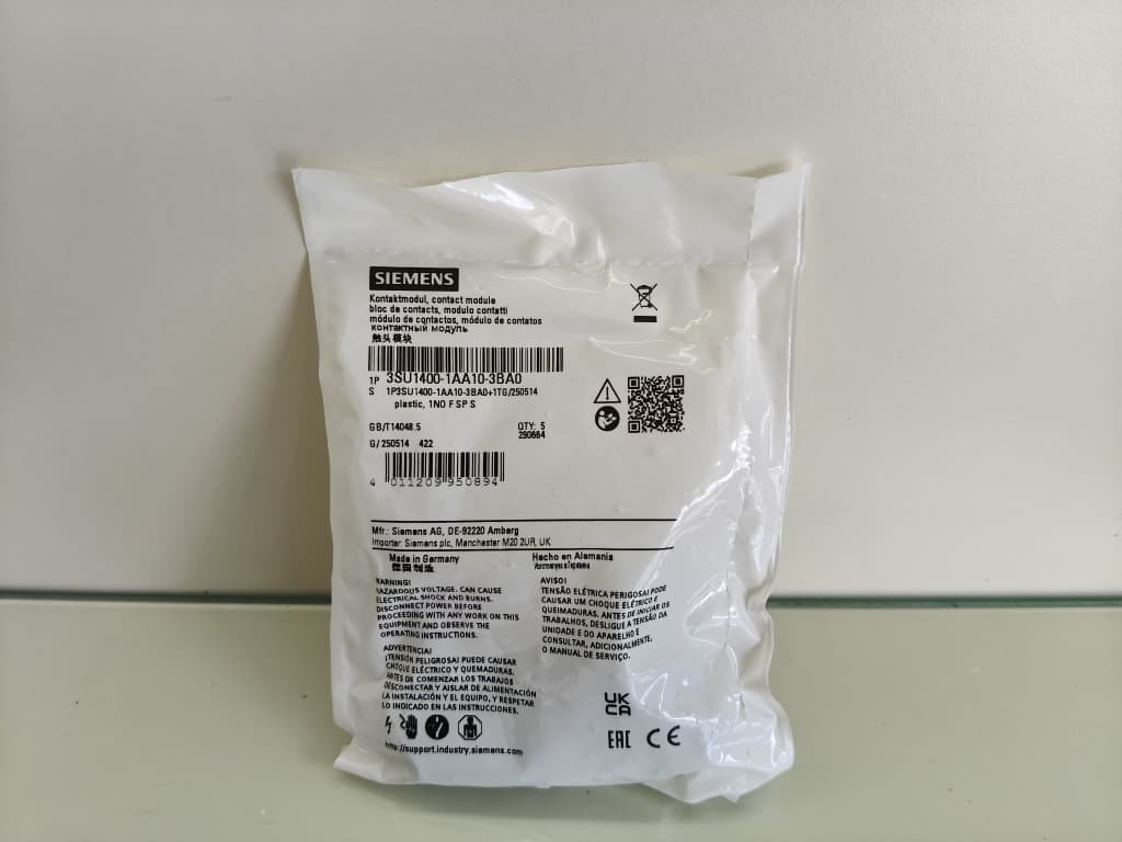 Siemens 3SU1400-1AA10-3BA0 Contact Module Malaysia