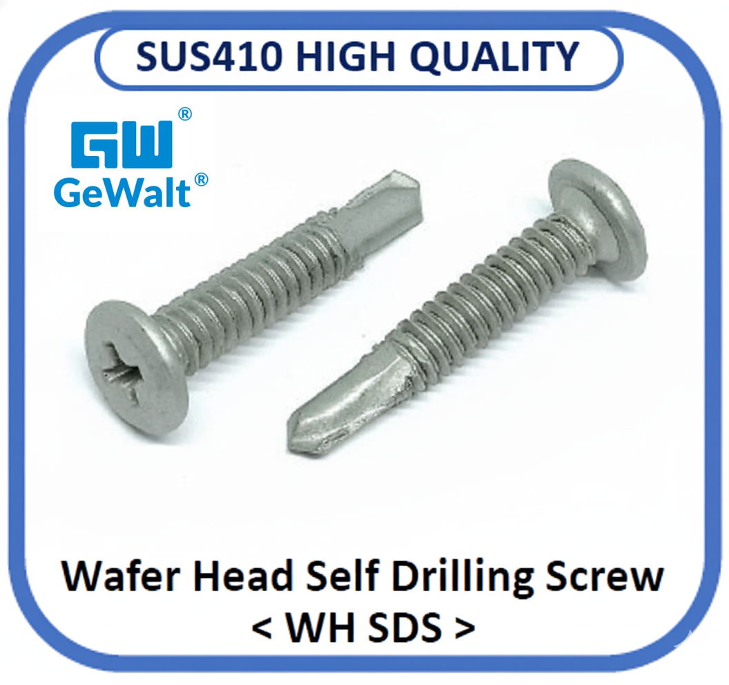 SUS410 Wafer head Self-Drilling Screw