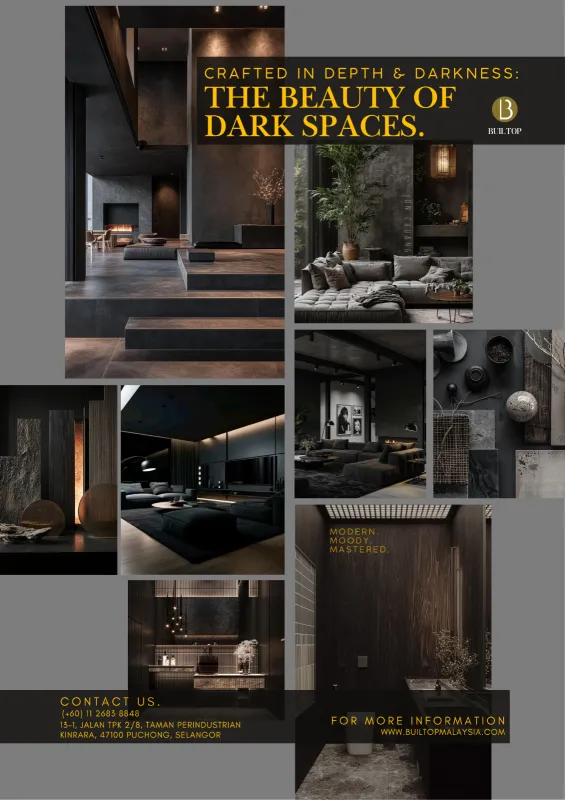 Elevating Spaces Through Rich Texture & Deep Tones.