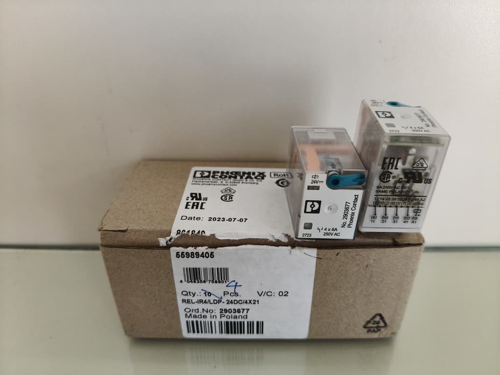 Phoenix Contact REL-IR4/LDP-24DC/4X21 Single Relay Malaysia