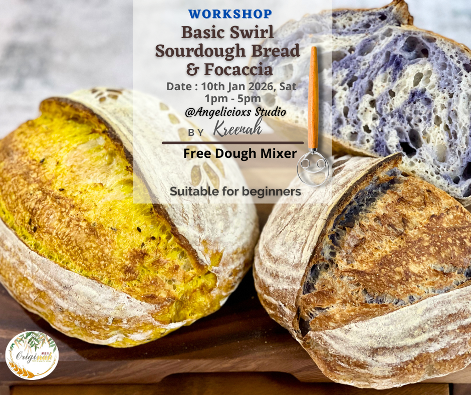 Basic Swirl Sourdough & Focaccia Workshop