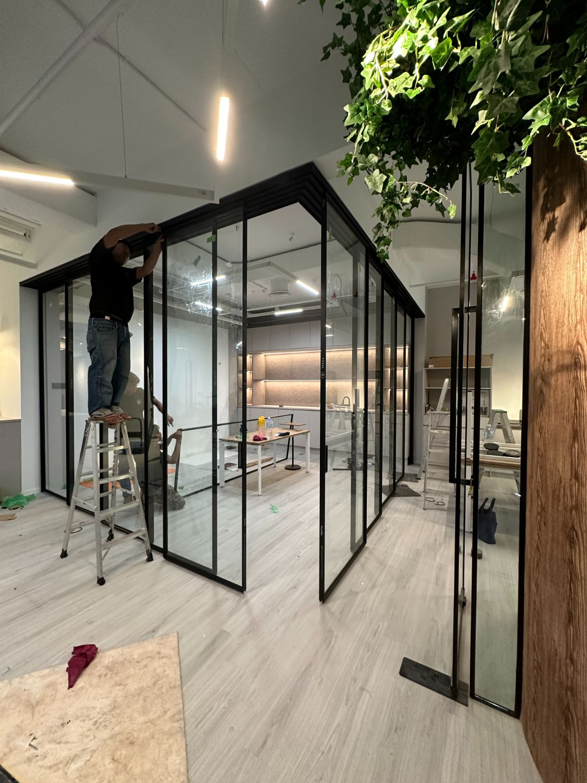 sliding glass doors I-City Mercu
