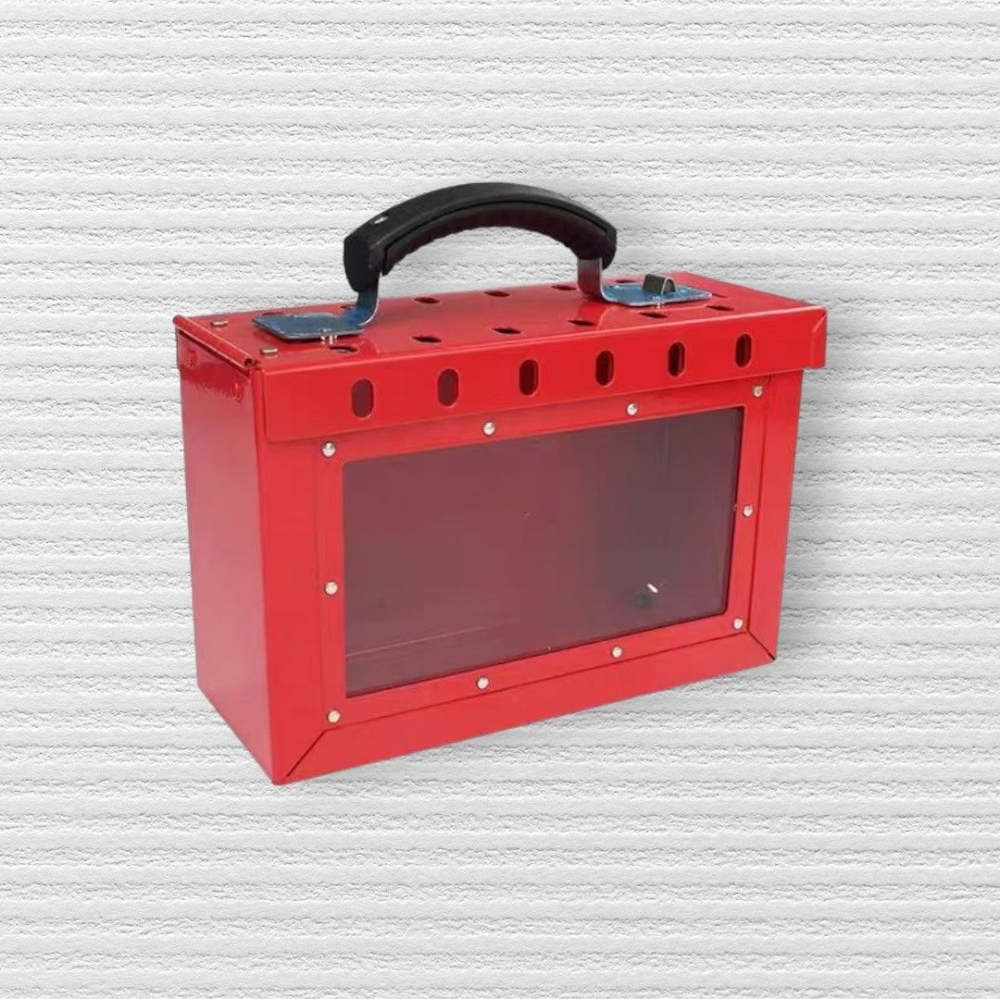 VSAFEMKT | LBS-05 Padlock Case | Lockout Tagout Padlock Storage Box For ...