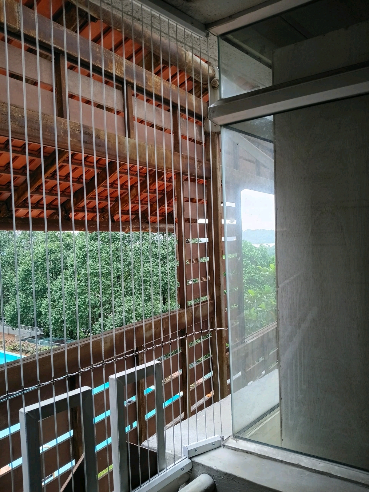 invisible Grille done at Perdana Exclusive Condo