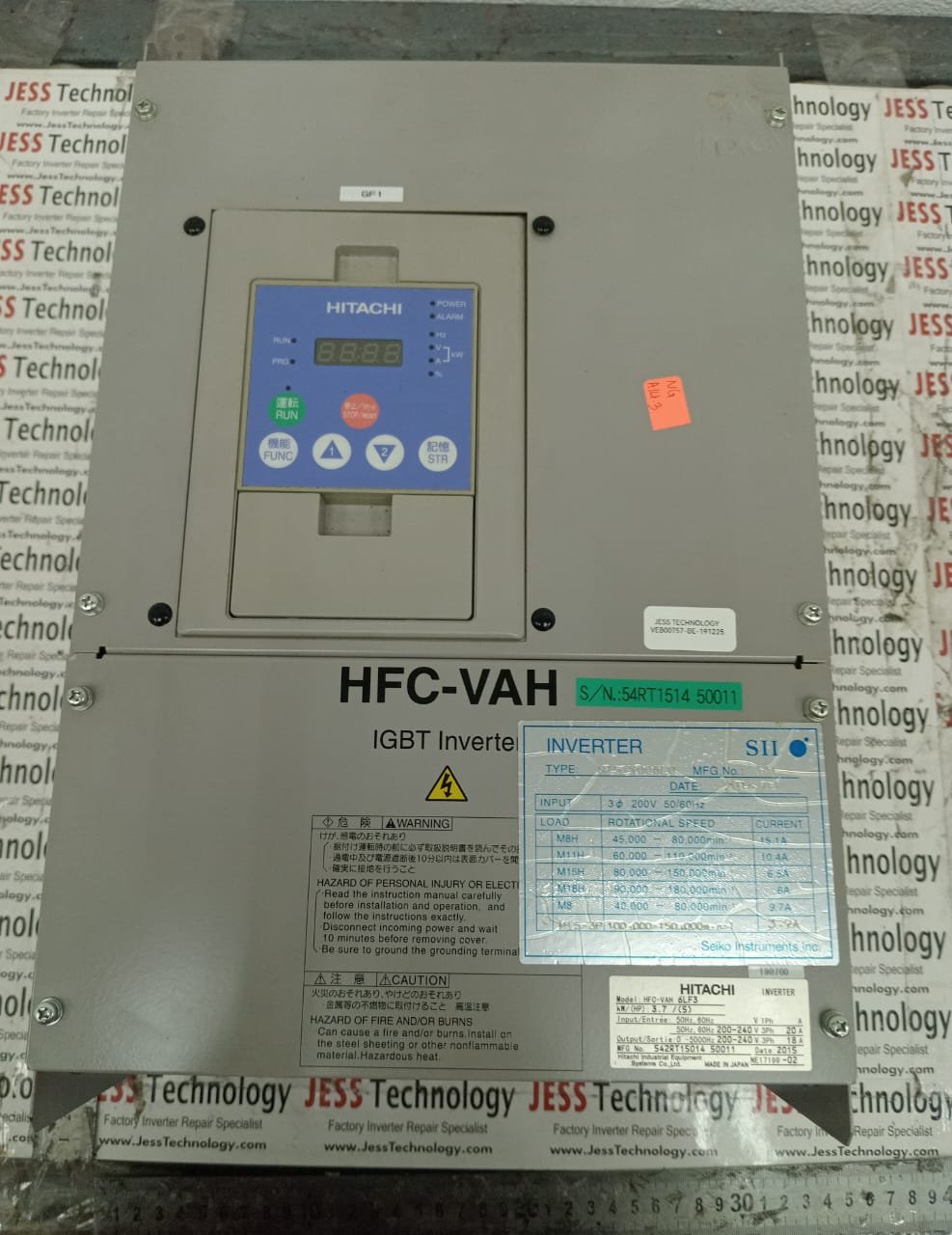 Repair HITACHI INVERTER HFC-VAH 6LF3 SHAH ALAM, KEPONG, PETALING JAYA, PUCHONG, AMPANG