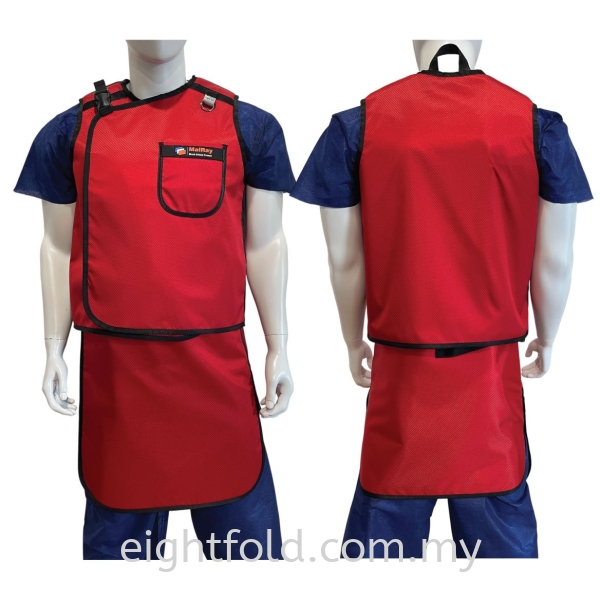 Double Side Full Overlap Vest and Skirt MALRAY Lead & Lead Free Apron Radiation Protection Apparels Malaysia, Selangor, Kuala Lumpur (KL), Petaling Jaya Supplier, Suppliers, Supply, Supplies | EIGHTFOLD SDN BHD