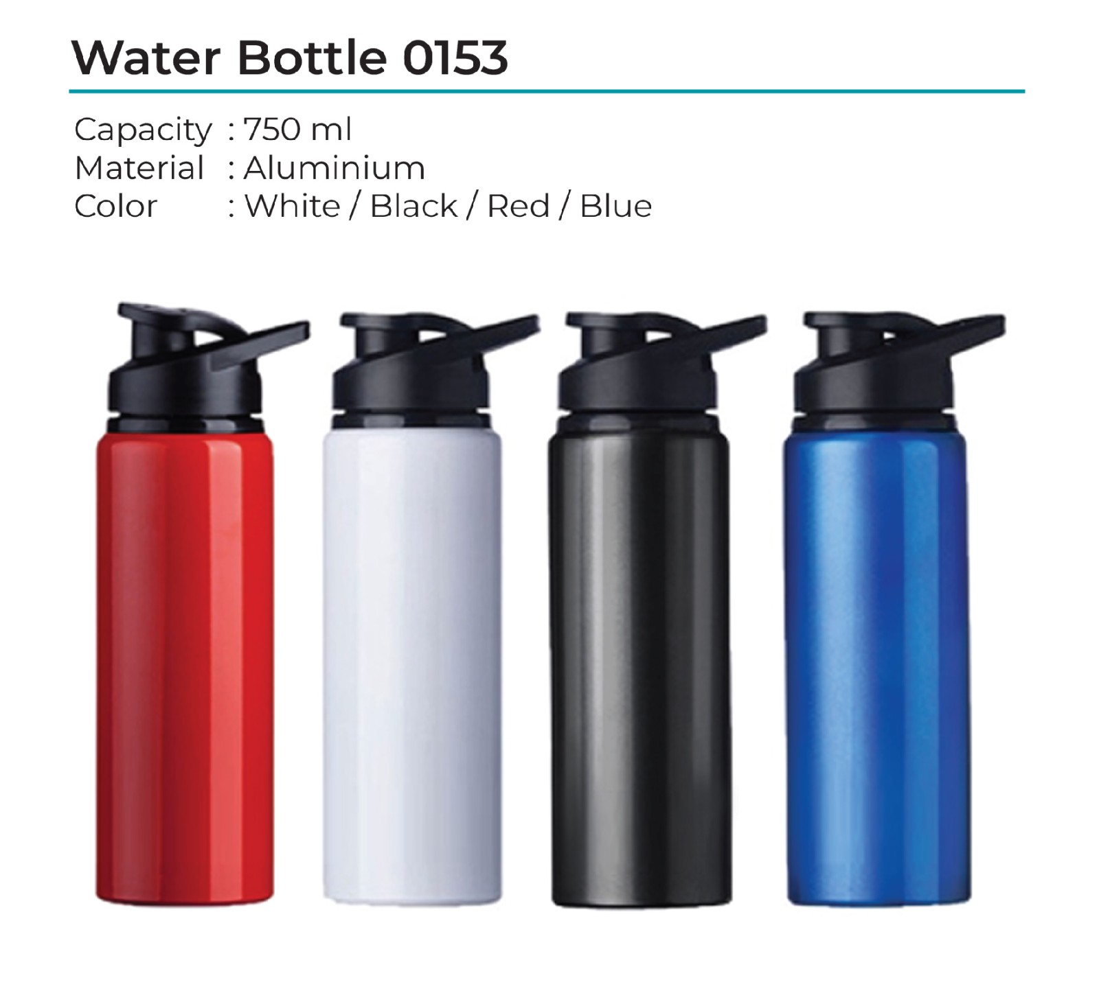Aluminium Sports Bottle 0153