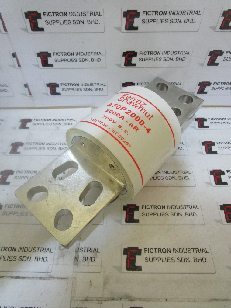 A70P2000-4 A70P20004 FERRAZ SHAWMUT High Speed Fuse Amp-Trap Supply Malaysia Singapore Indonesia USA Thailand