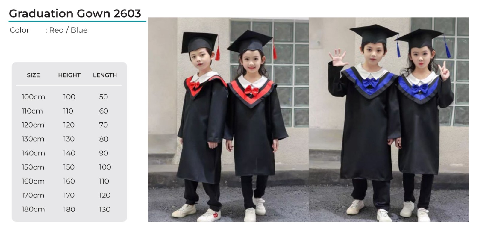 Graduation Gown 2603