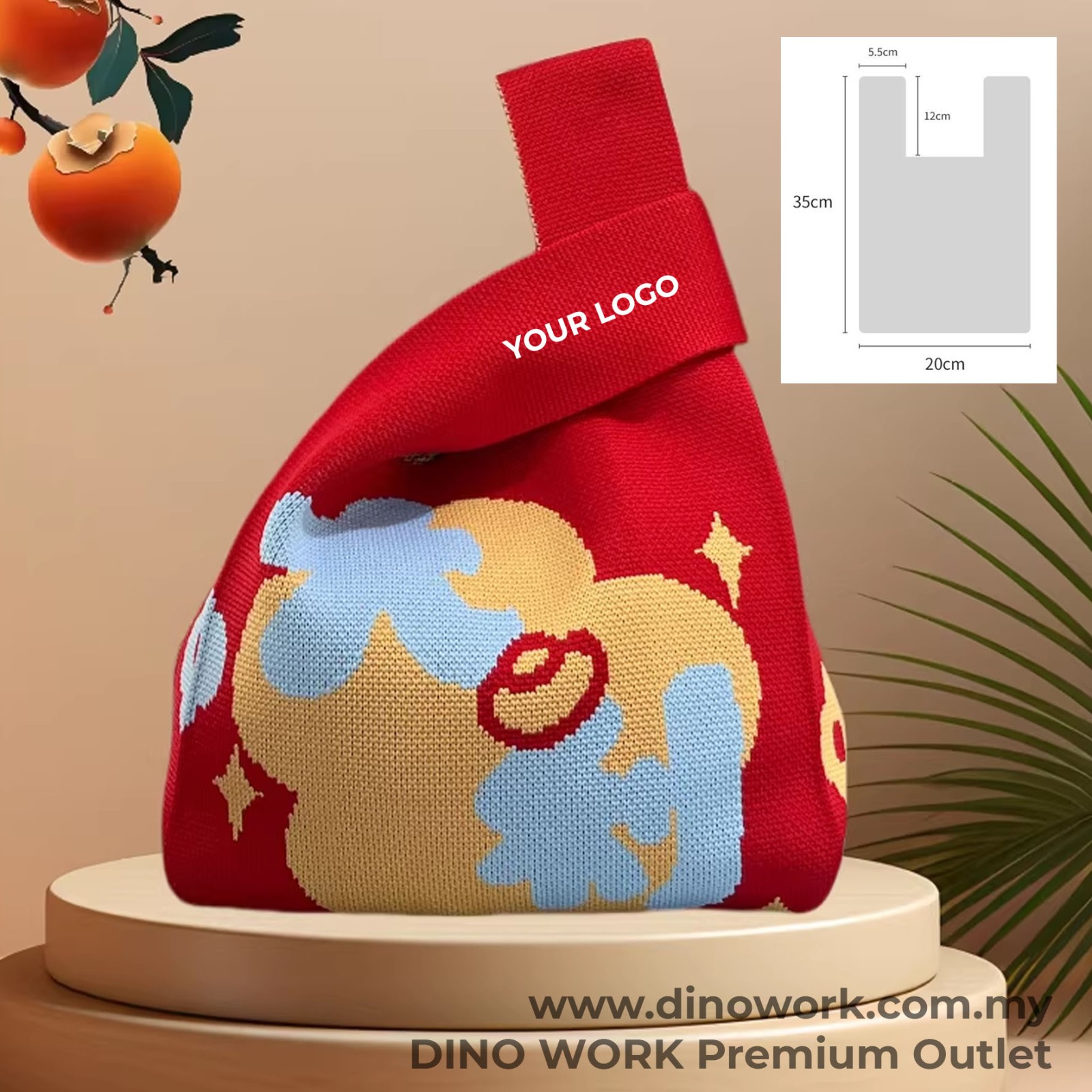 CNY Knitted Bag