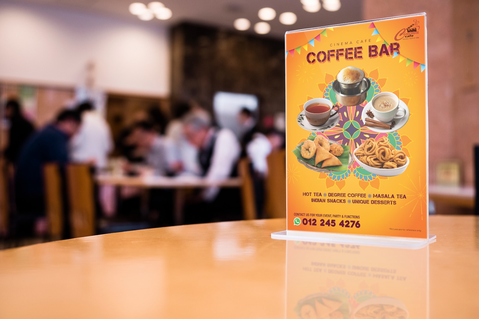 Cafe Advertisement Poster