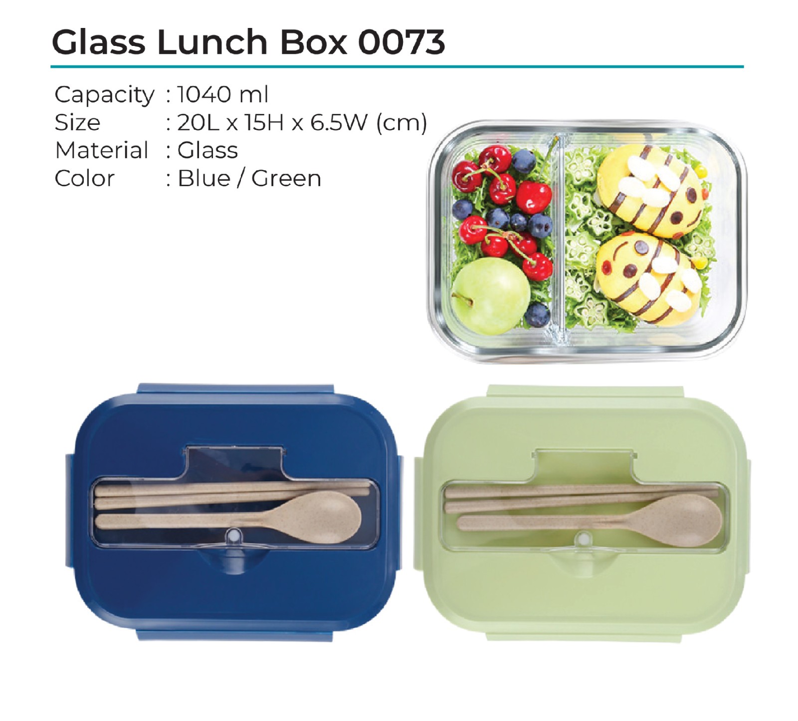 Glass Lunch Box 0073