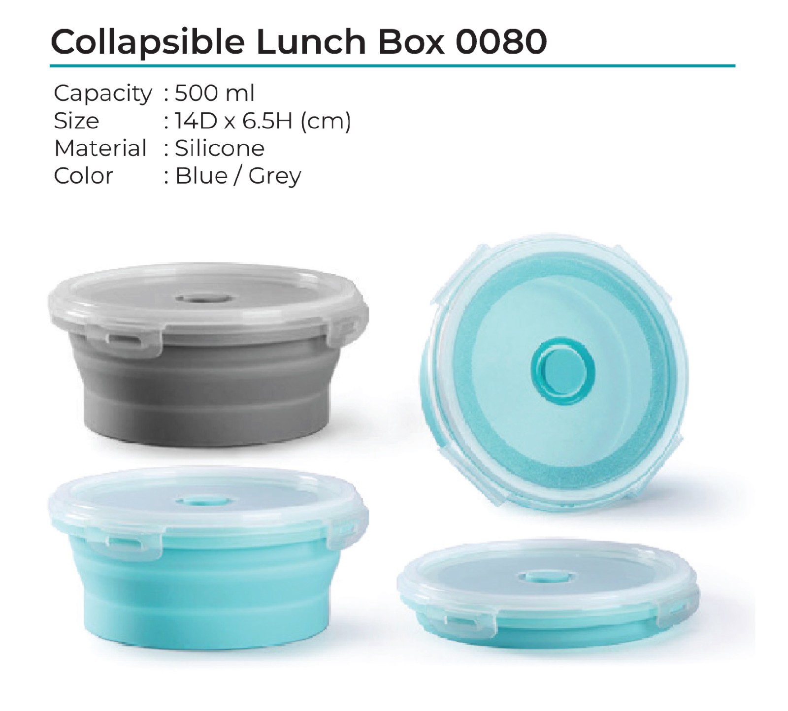 Collapsible Lunch Box 0080