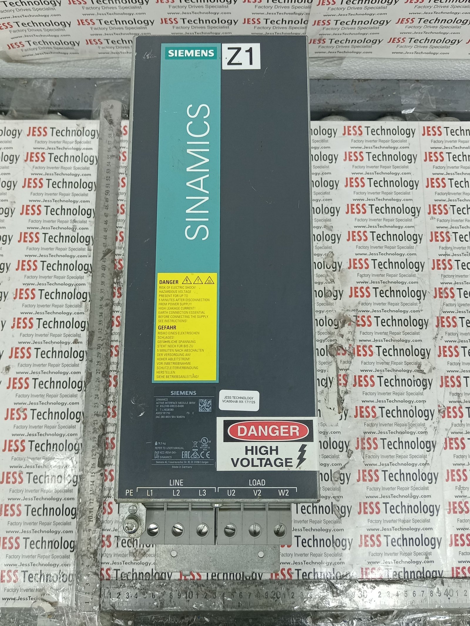 Repair SIEMENS SINAMICS INVERTER 6SL3100-0BE23-6AB MALAYSIA, SINGAPORE, THAILAND, VIETNAM, INDONESIA
