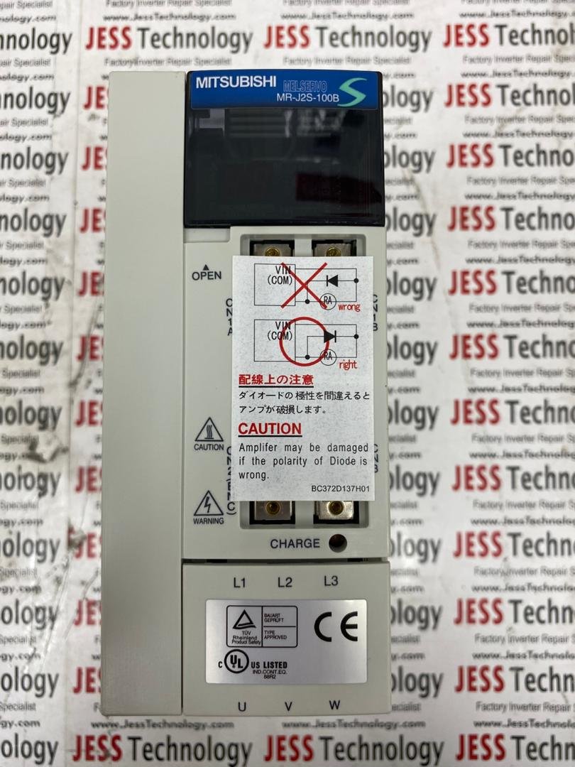 Repair MITSUBISHI SERVO DRIVE MR-J2S-100B MALAYSIA, SINGAPORE, THAILAND, VIETNAM, INDONESIA