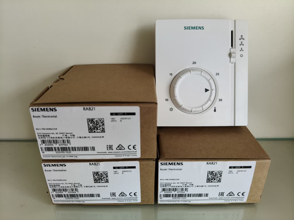 Siemens RAB21 Electromechanical Room Thermostat Malaysia