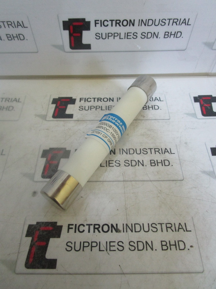 FD20GB100V16T FERRAZ SHAWMUT PROTISTOR Fast Acting Fuse Supply Malaysia Singapore Indonesia USA Thailand