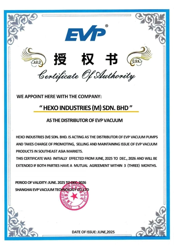 EVP Authorized Distributor Letter