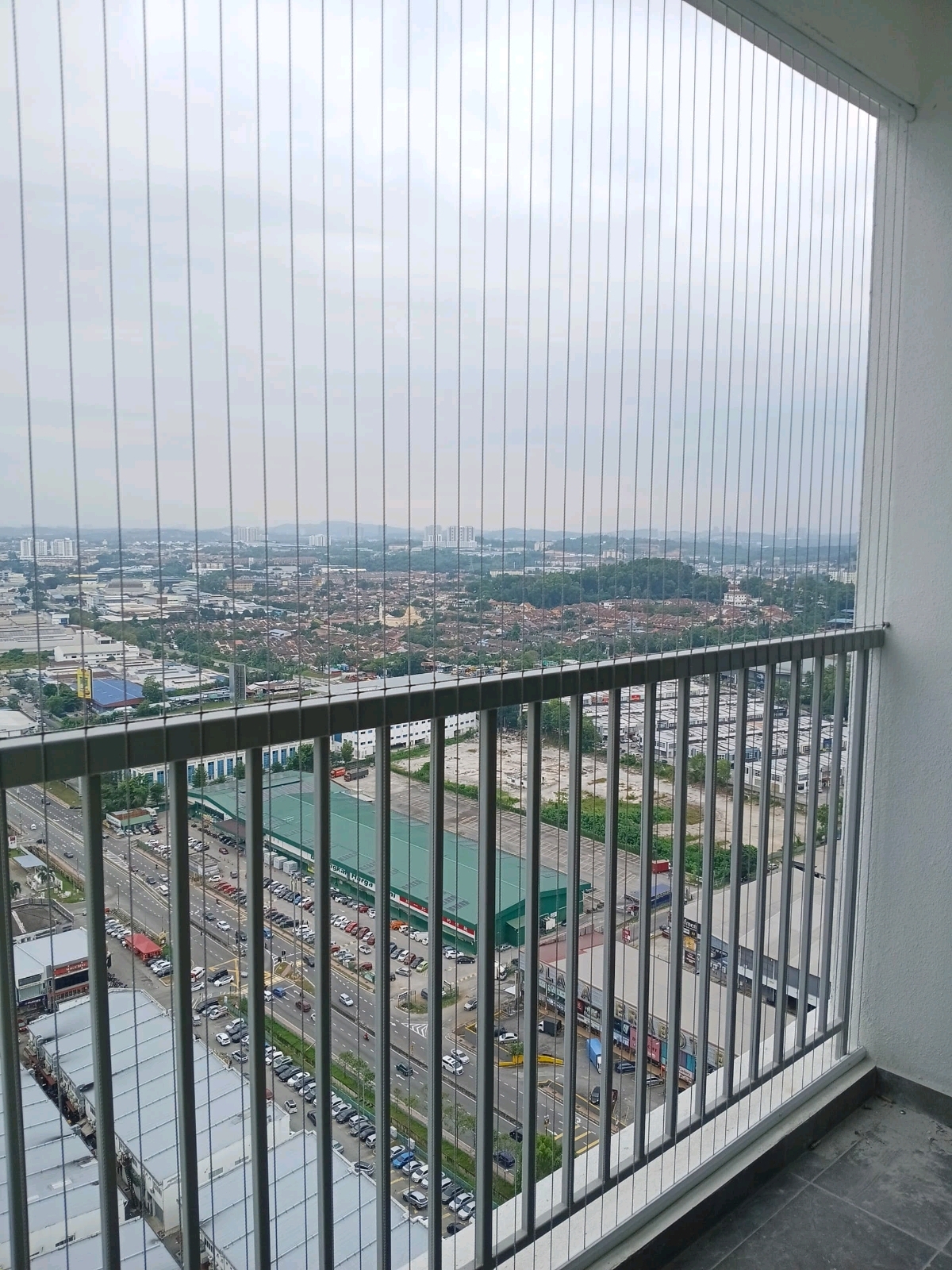 Invisible Cable Grille done at Traders Park