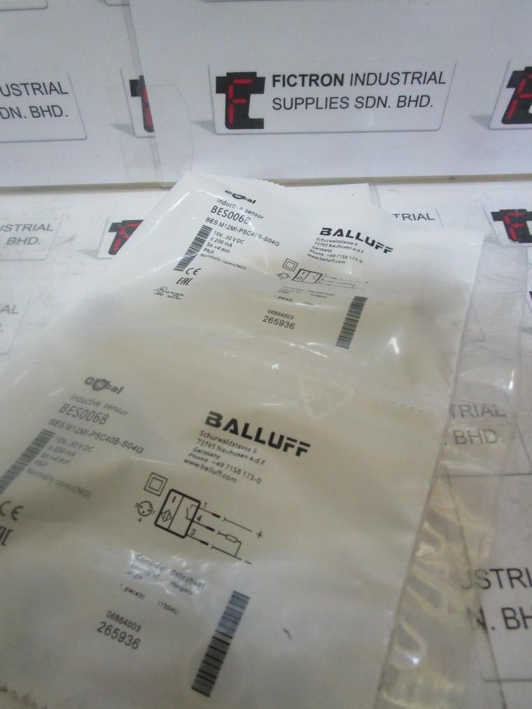 BESM12MI-PSC40B-S04G BESM12MIPSC40BS04G BALLUFF Inductive Sensor Supply Malaysia Singapore Indonesia USA Thailand
