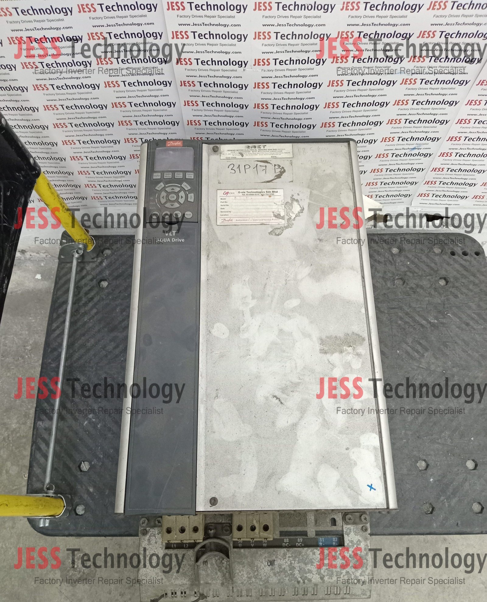 Repair DANFOSS INVERTER FC-202P45KT4E20H2XGX MALAYSIA, SINGAPORE, THAILAND, VIETNAM, INDONESIA
