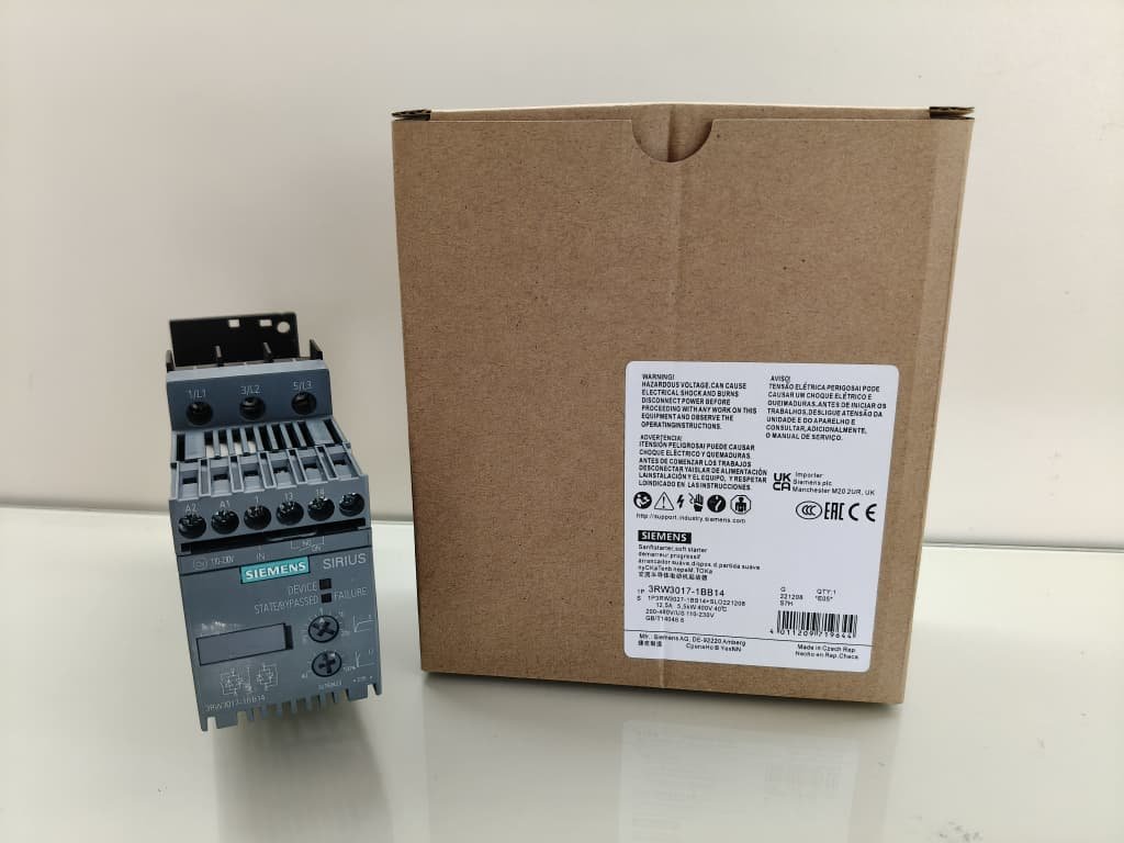 Siemens 3RW3017-1BB14 SIRIUS Soft Starter Malaysia